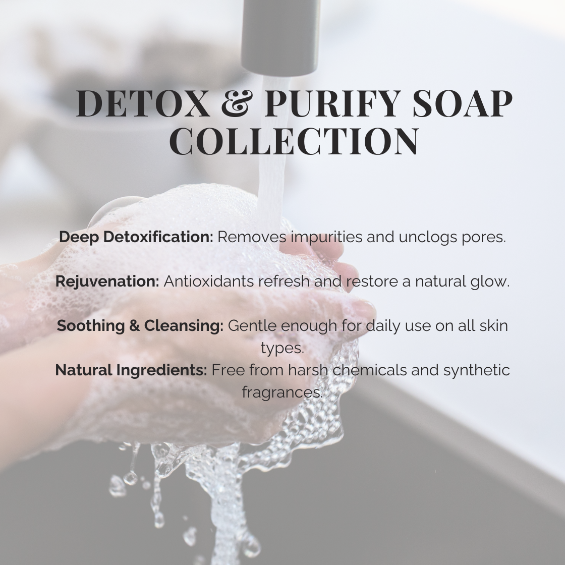 Detox & Purify Soap Collection – Cleanse and Revitalize Naturally