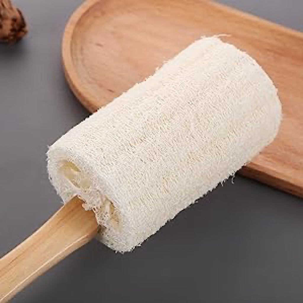 LOOFAH WITH HANDLE