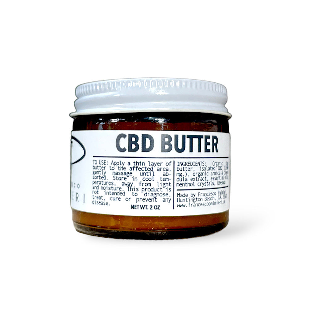 Francesco Palmieri CBD Body Butter – High-Potency Pain Relief