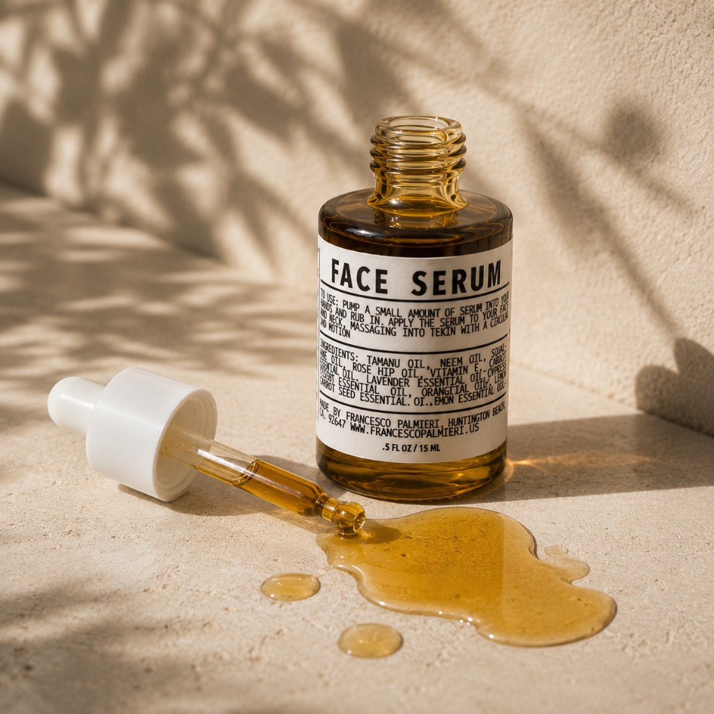 Botanical serum sea buckthorn Tamanu cold pressed oil