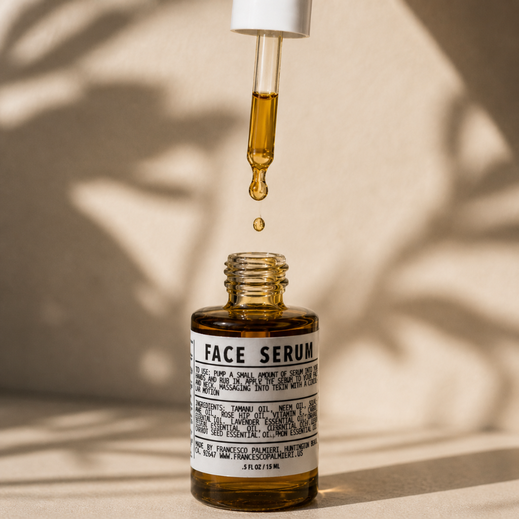 Botanical serum sea buckthorn Tamanu cold pressed oil