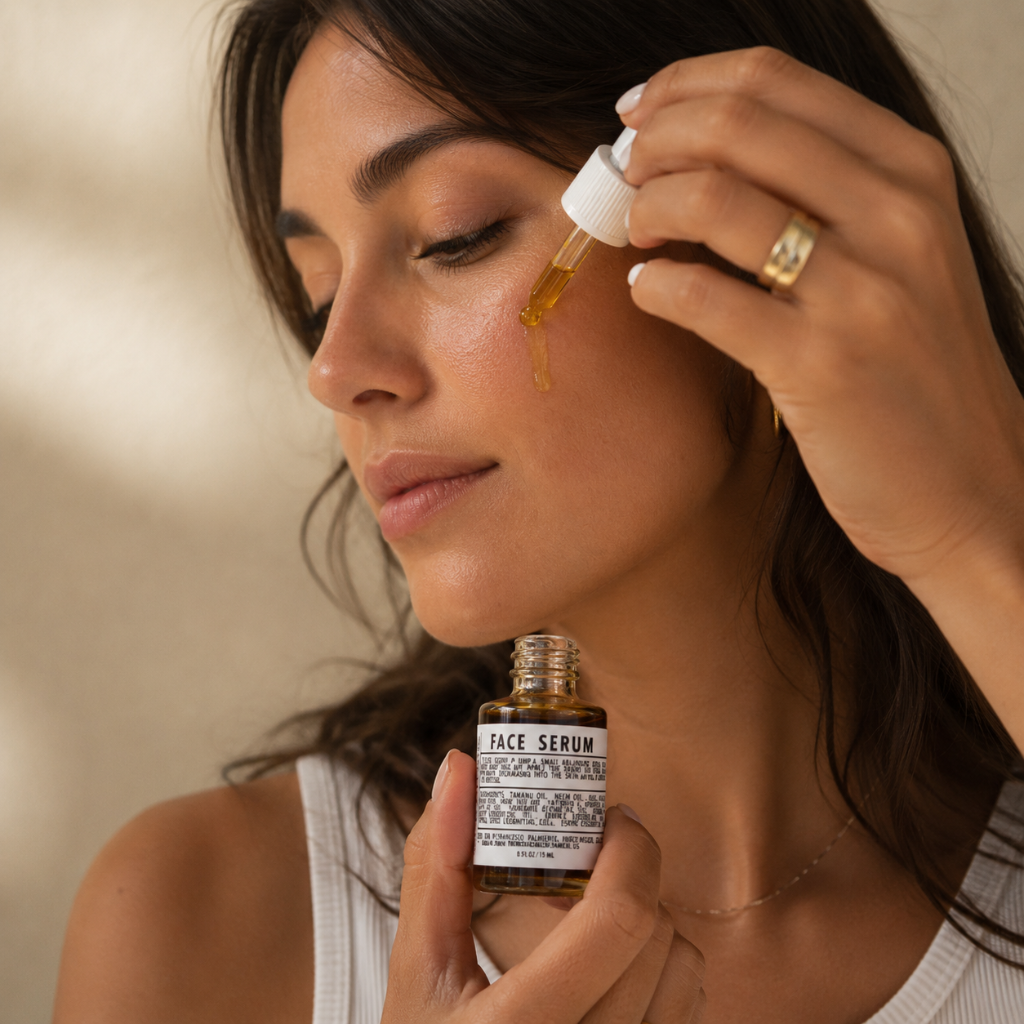 Botanical serum sea buckthorn Tamanu cold pressed oil