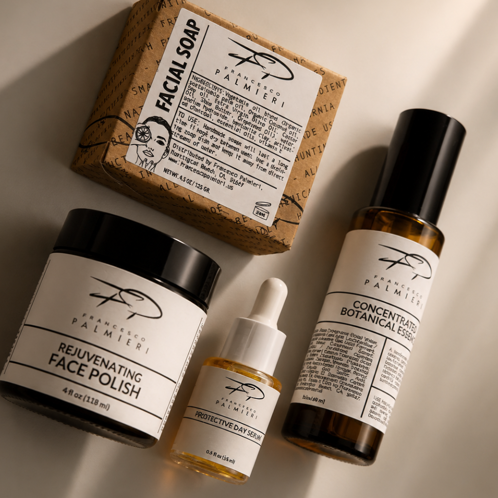 Day routine hydration face polish serum 