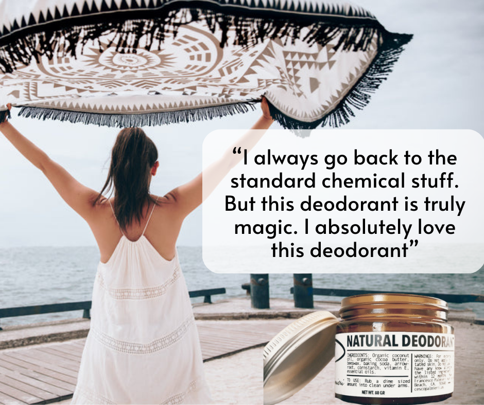 best natural deodorant baking soda free