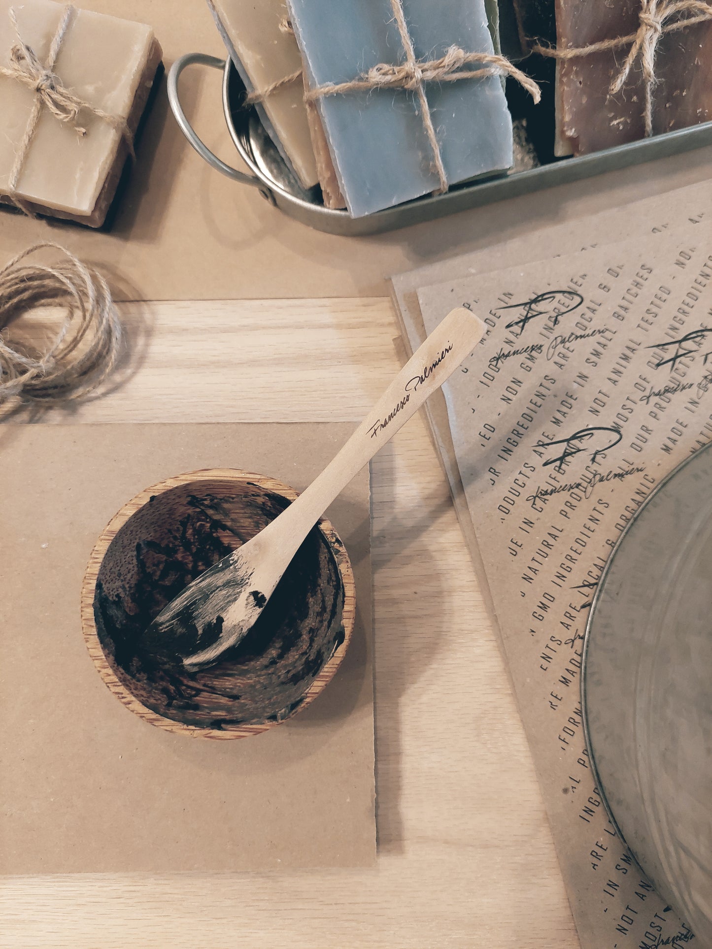 WOODEN SPATULA FOR FACE MASK